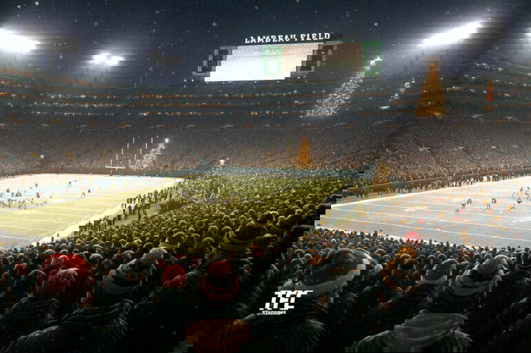 Christmas at Lambeau Field