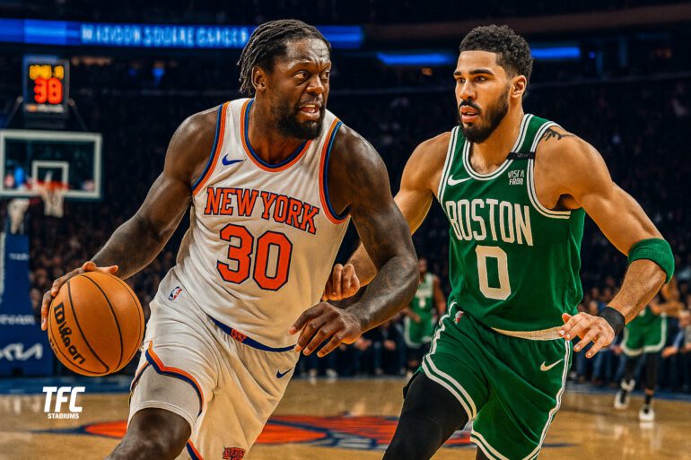 Knicks vs Celtics at Madison Square Garden