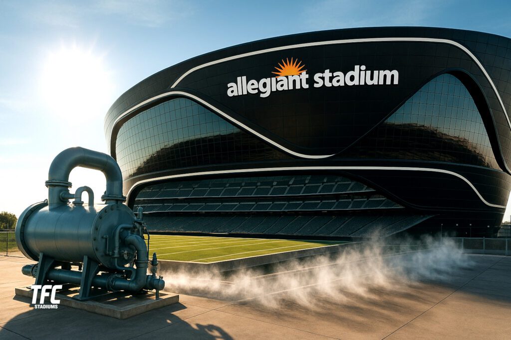 Cooling Technology at Allegiant Stadium