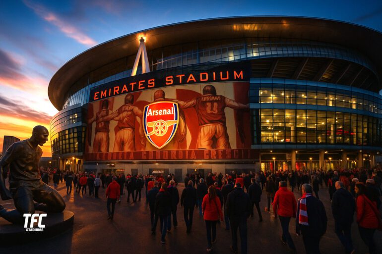 Emirates Stadium best photo views