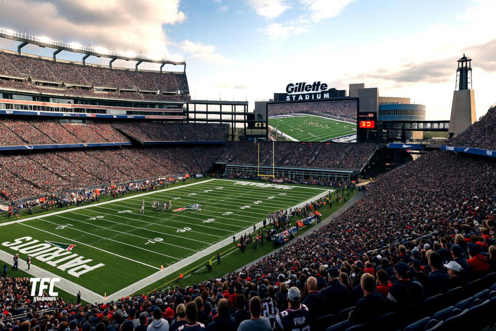 Gillette Stadium on Matchday