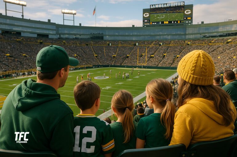 lambeau field family seats