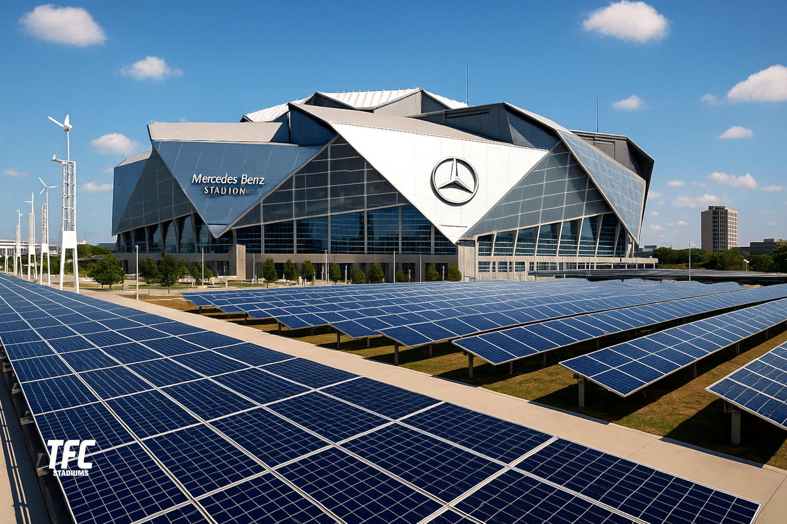 Mercedes Benze Stadium: Energy Efficiency