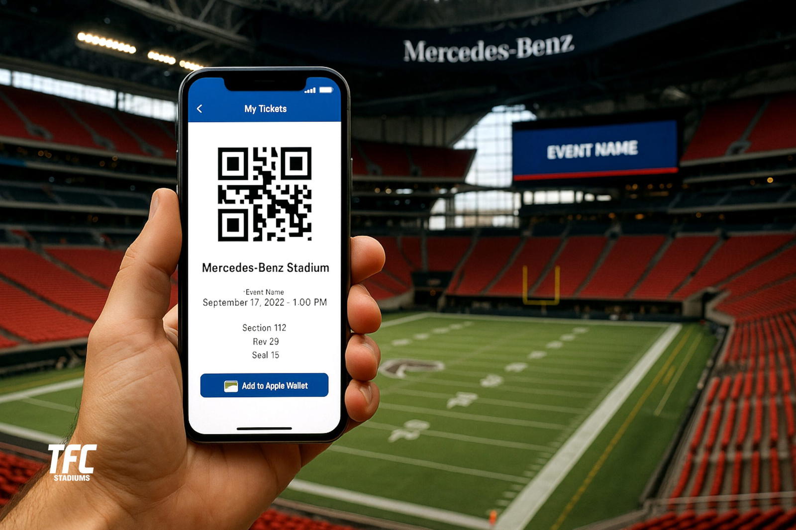 Mobile Ticketing at Mercedes Benz Stadium