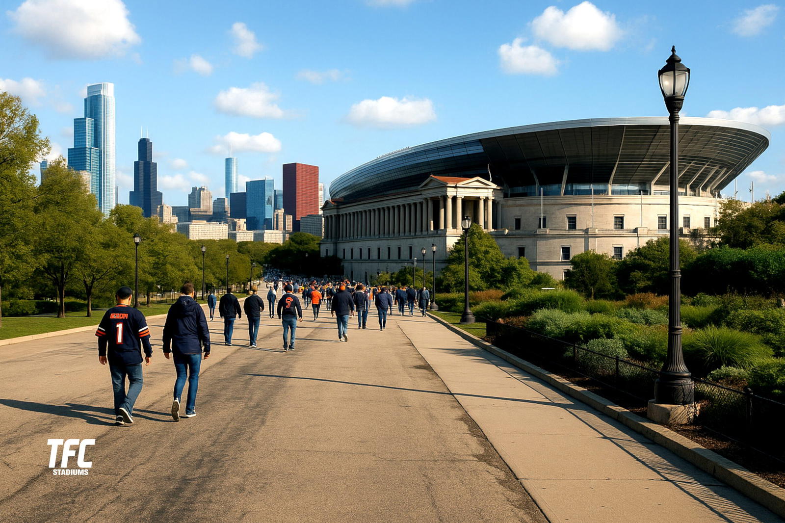Soldier Field Walking Guide