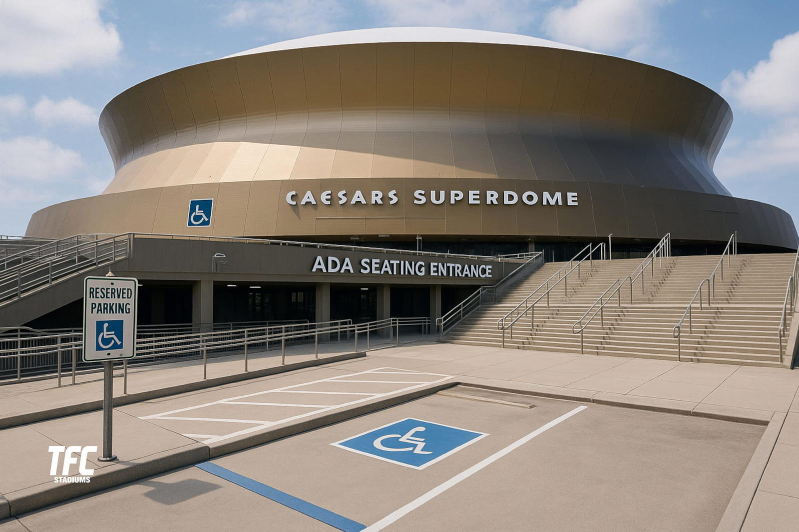 Superdome accessibility