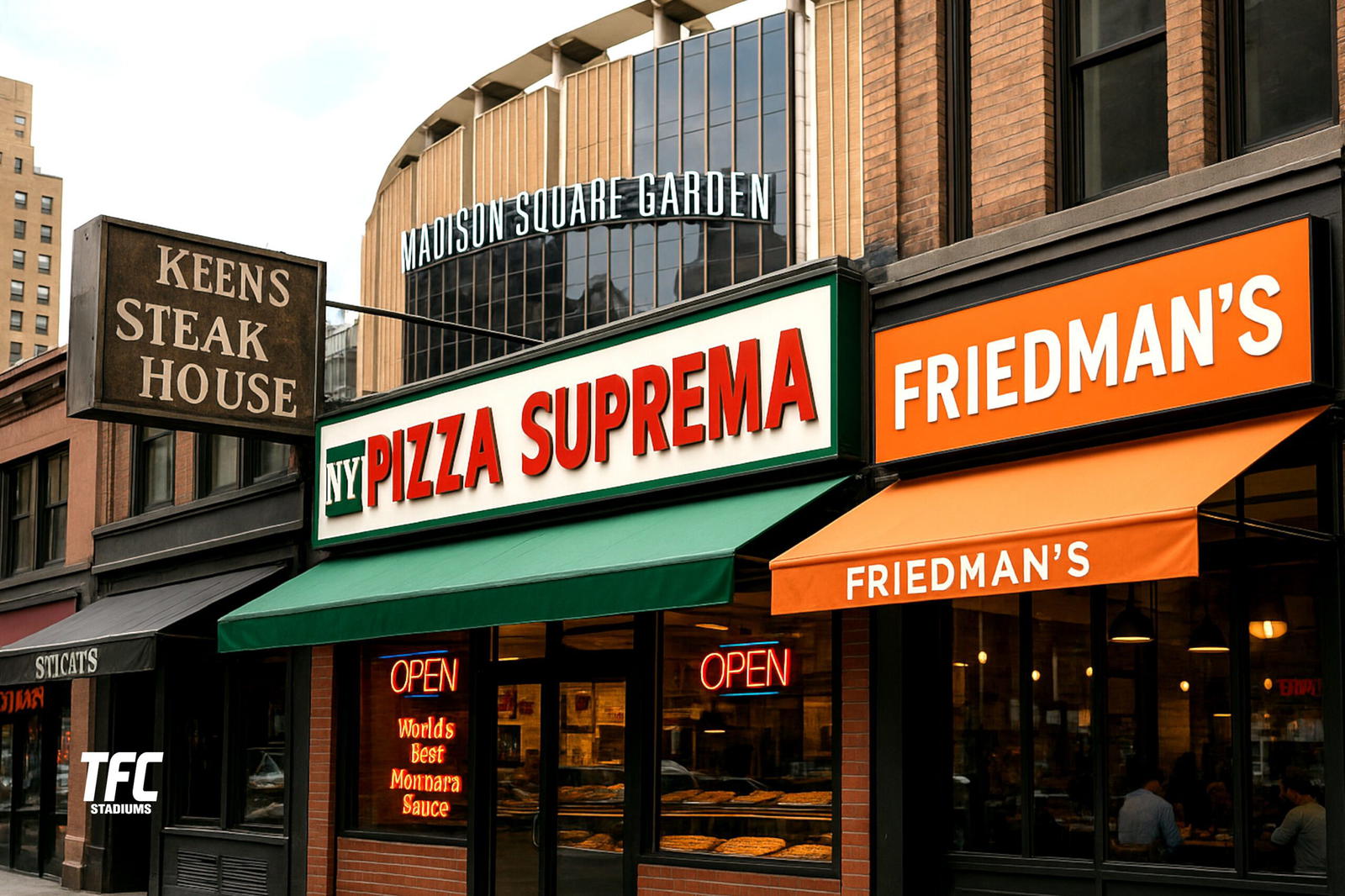 MSG: Where to eat nearby