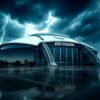 AT&T Stadium storm protection