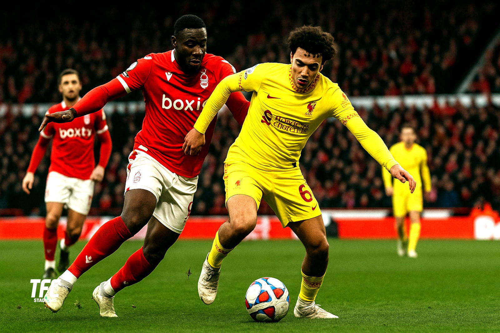 Forest vs Liverpool at the City Ground