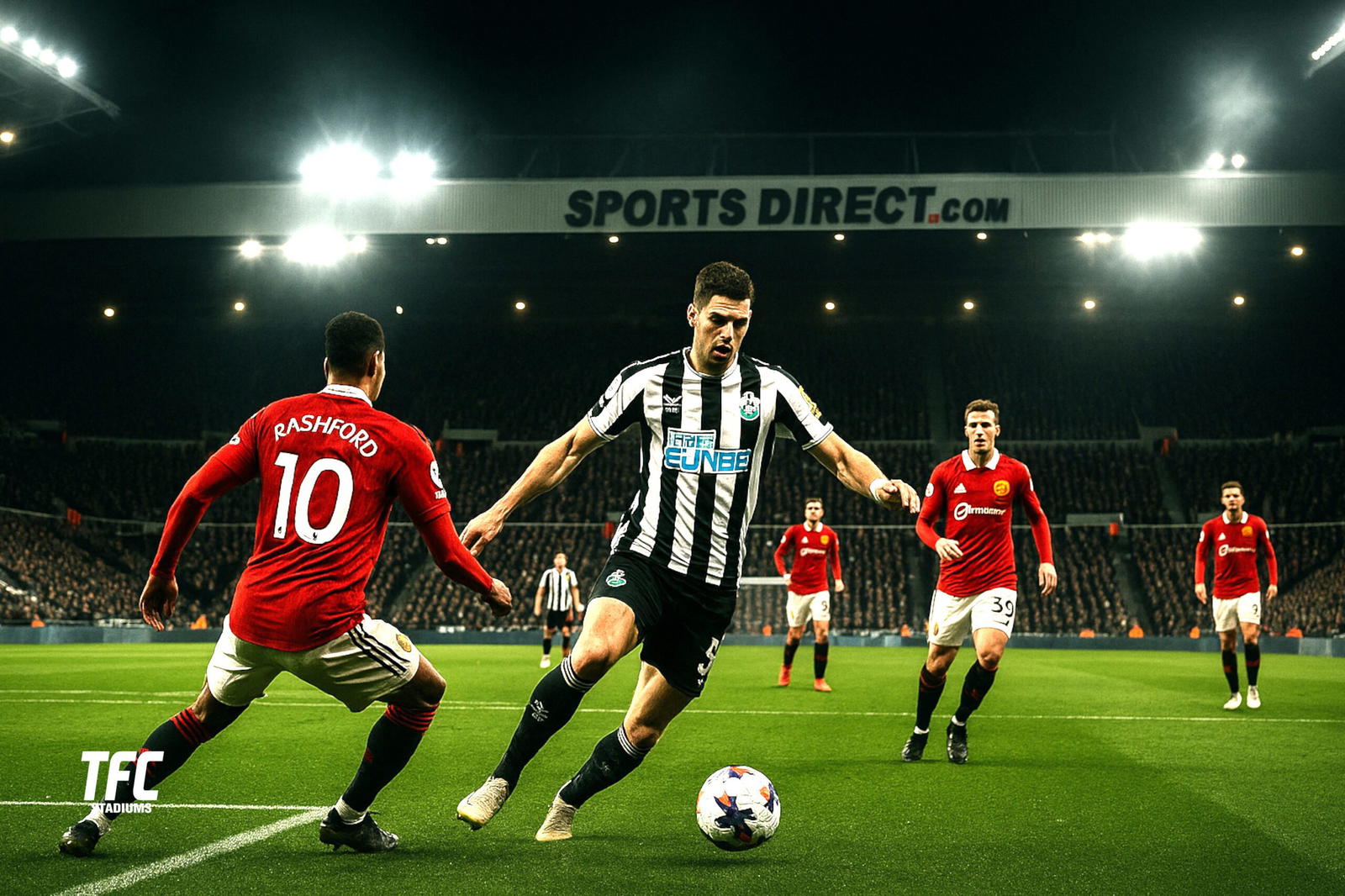 Newcastle United vs Man Utd at St James' Park