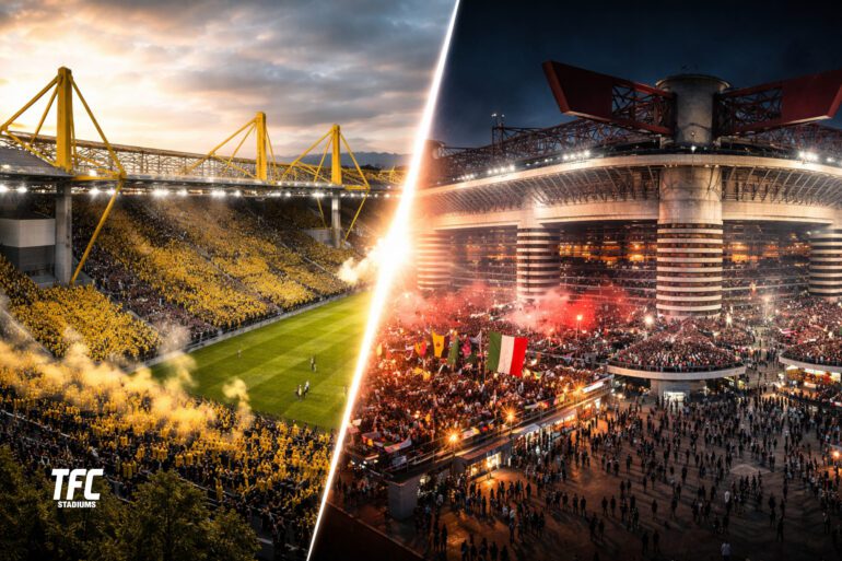Signal Iduna Park vs San Siro