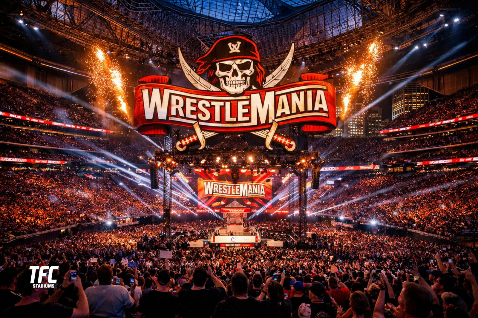 WrestleMania at Mercedes Benz Stadium