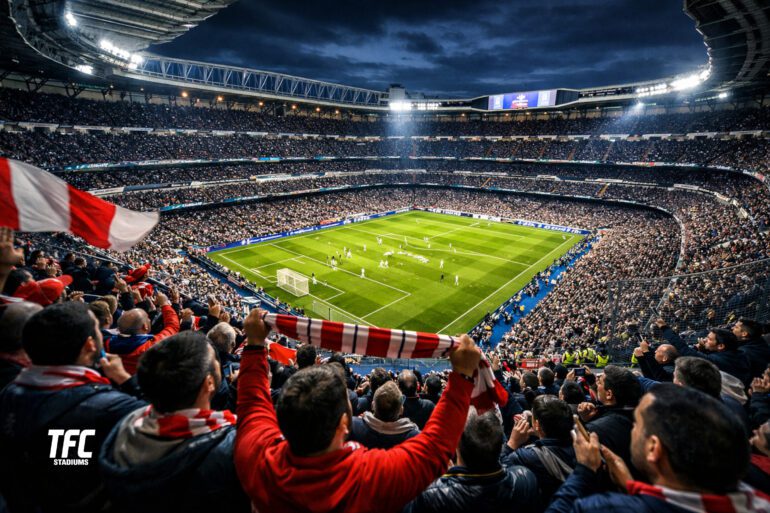 Santiago Bernabéu away fans seating