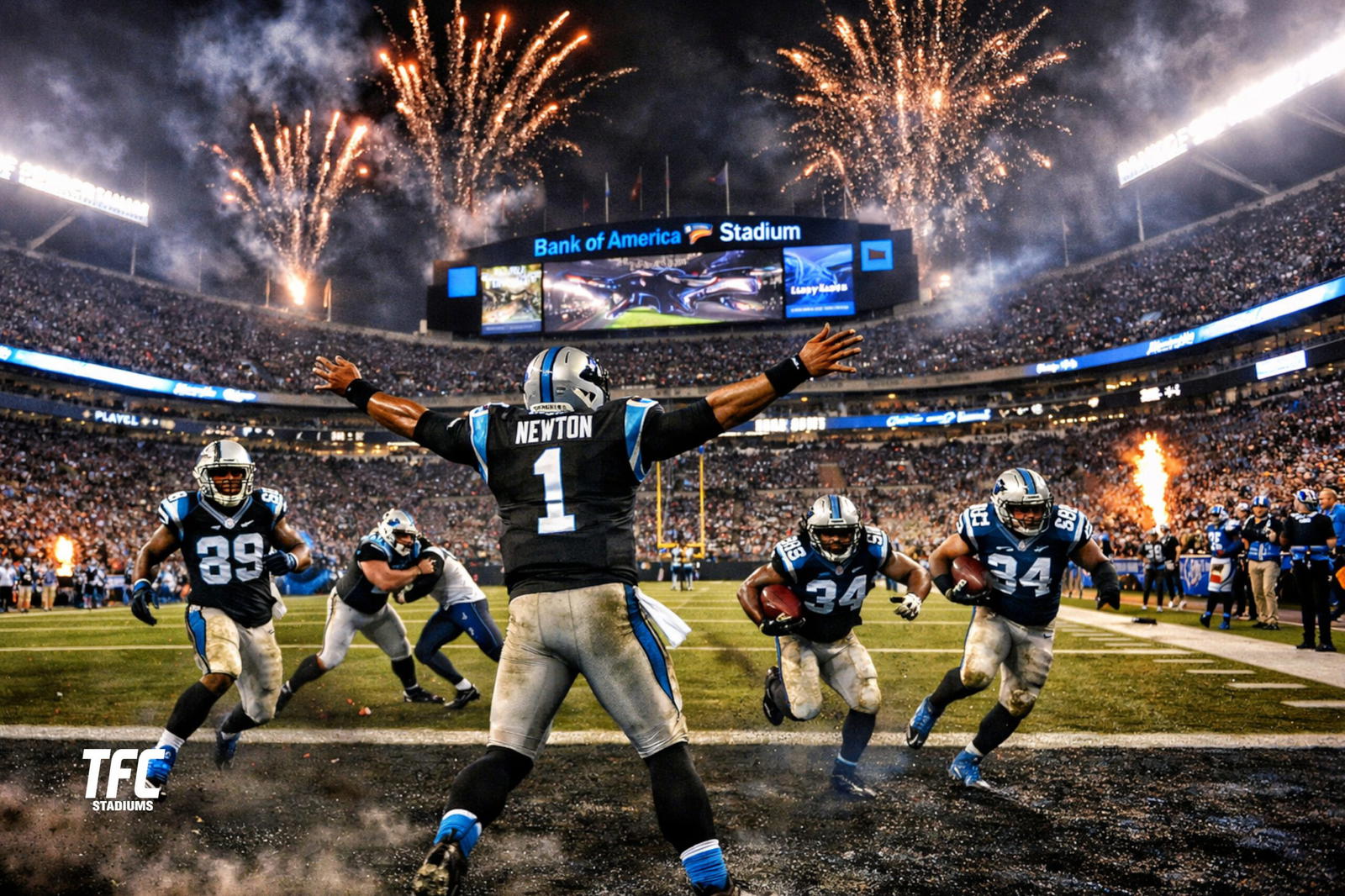 Bank of America Stadium Records