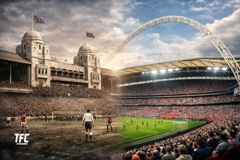 Old Wembley and New Wembley
