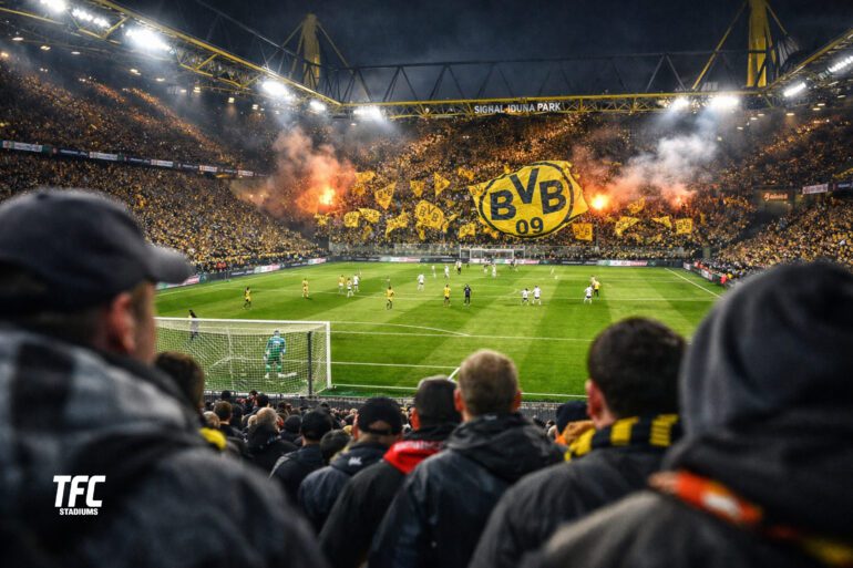 Signal Iduna Park for away teams