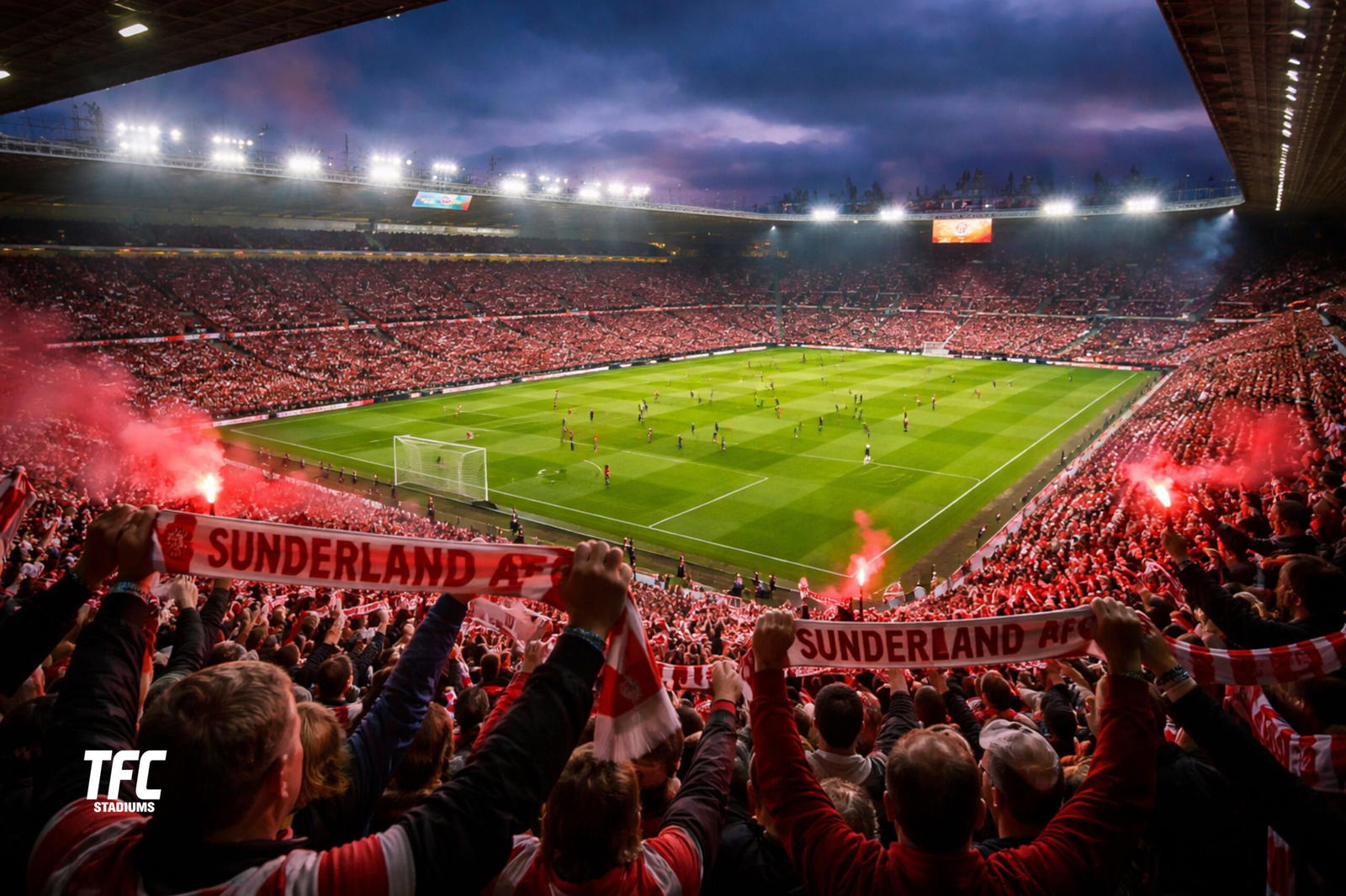 Stadium of Light on Matchday