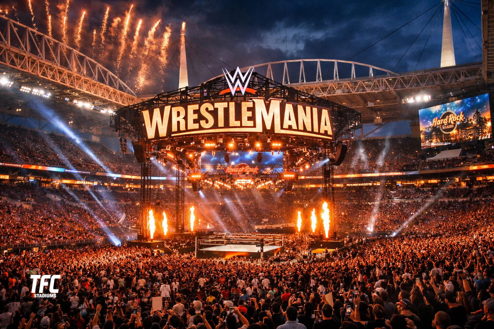 Wrestlemania - Hard Rock Stadium
