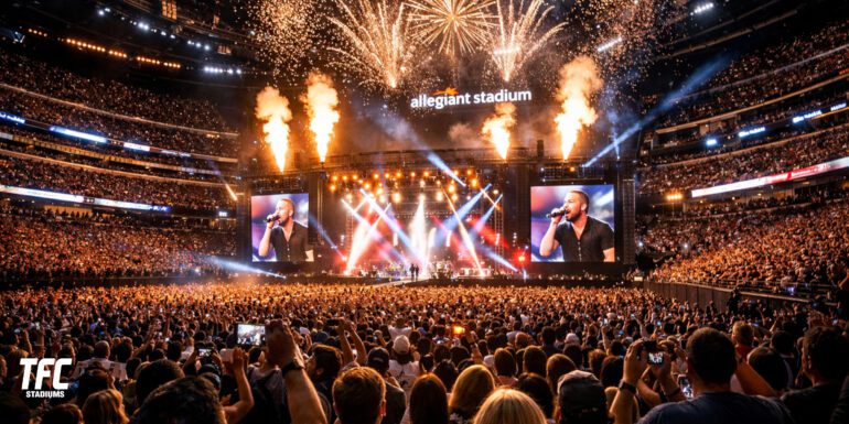 Allegiant Stadiums concerts