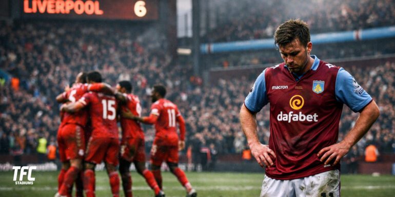 Biggest Away wins at Villa Park