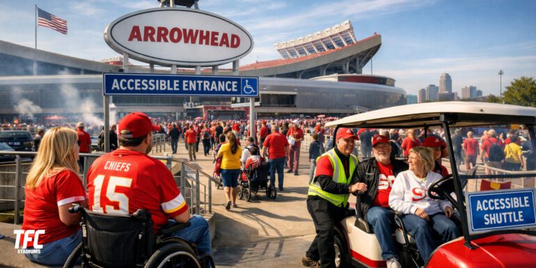 Accessibility at Arrowhead Stadium