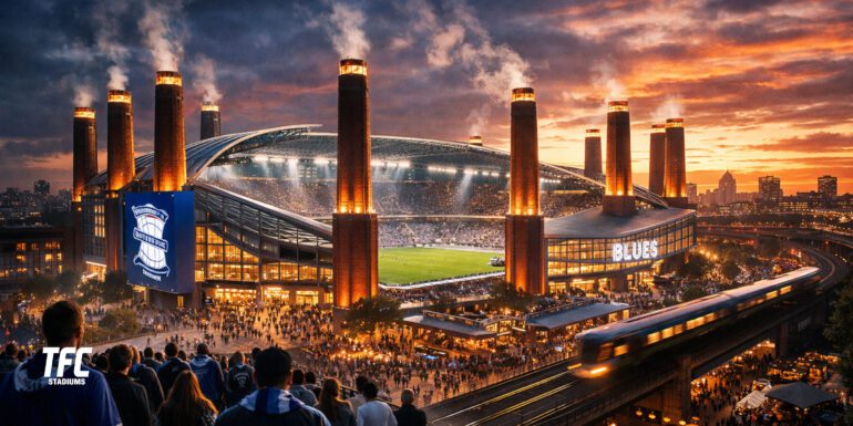 New Birmingham City stadium