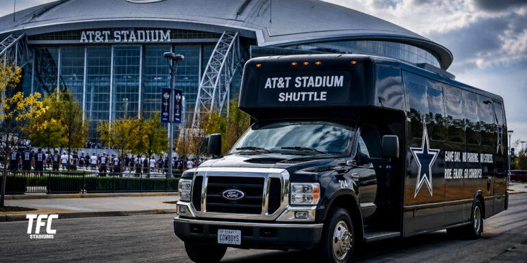 Shuttle Services to AT&T Stadium