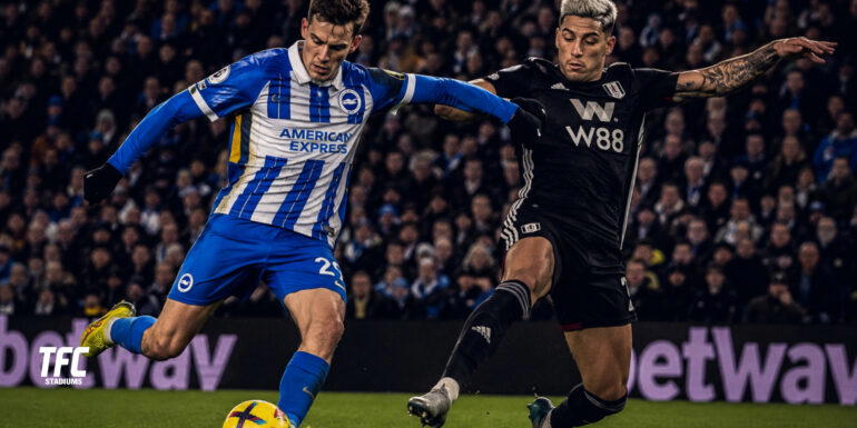 Brighton vs Fulham at the Amex