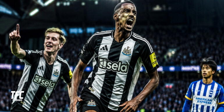 Brighton vs Newcastle at the Amex